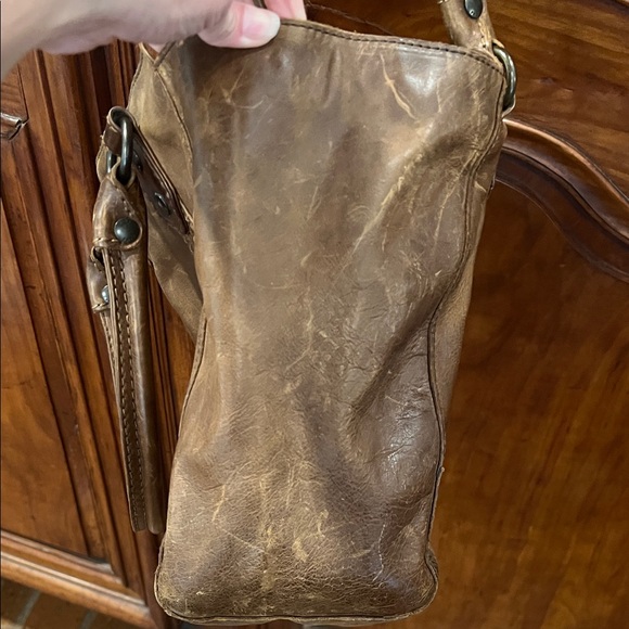 Frye Brown Melissa Tote - Picture 11 of 16